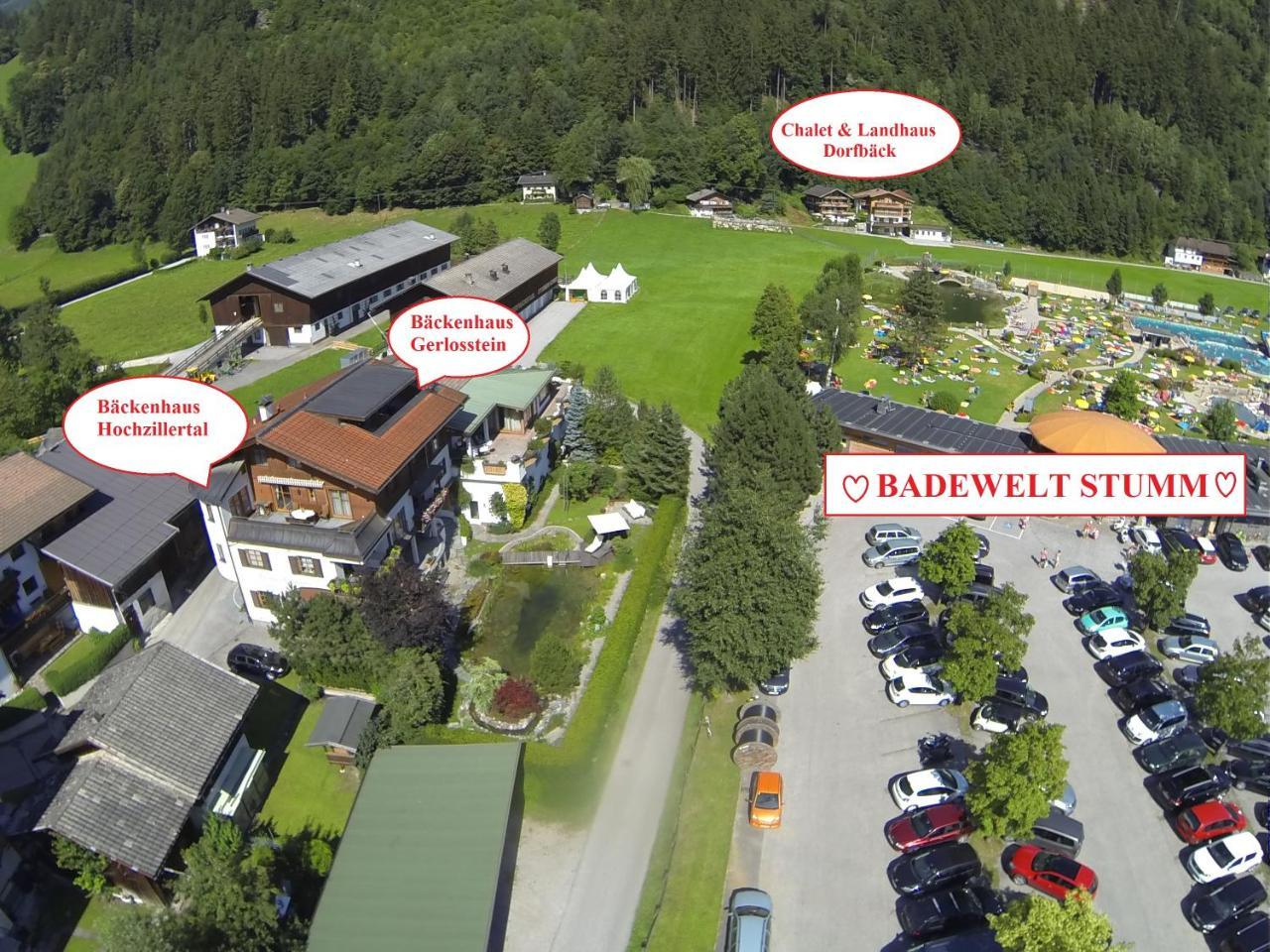 Ferienwohnungen Baeckenhaus Stumm Kültér fotó